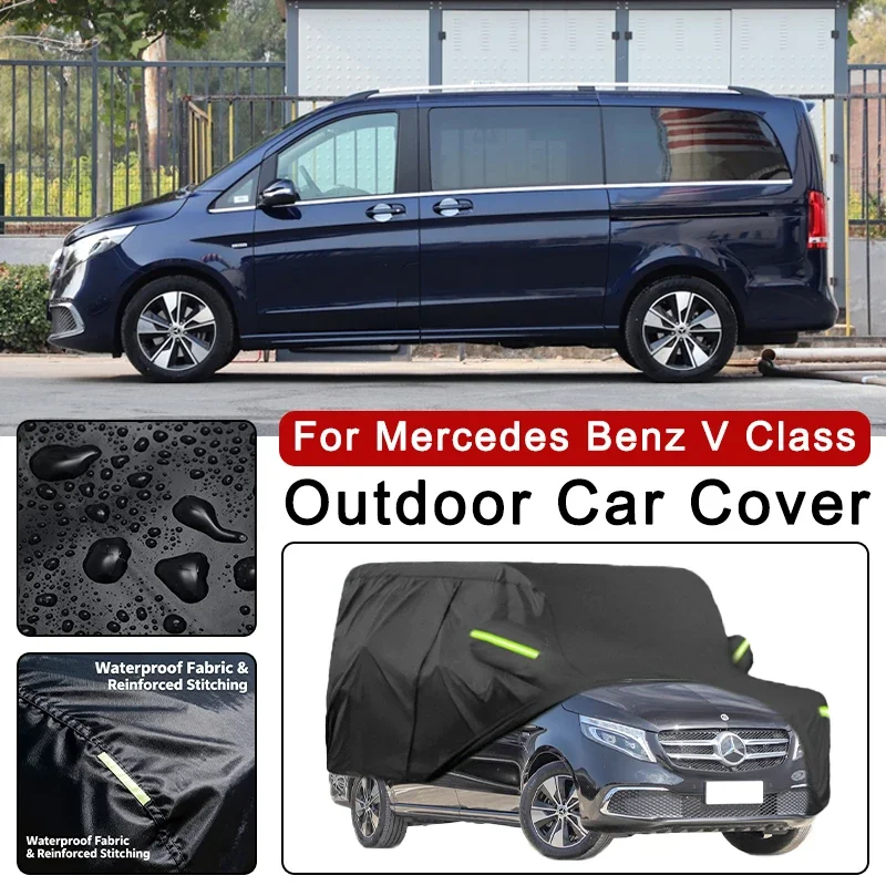 

For Mercedes Benz V Class W638 W639 W447 Outdoor Waterproof Dustproof UV Resistant Car Cover Protector