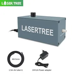 Lazer ağacı 15L/min hava pompası düşük Noice lazer lazer gravür makinesi için lazer hava yardımcı kompresör lazer modülü ahşap araçları