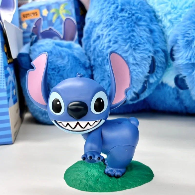 52 giocattoli Disney Stitch By Your Side Series Blind Box Cute Fashion Mystery Box Anime Figure Collezione di giocattoli mobili Regalo di giocattoli
