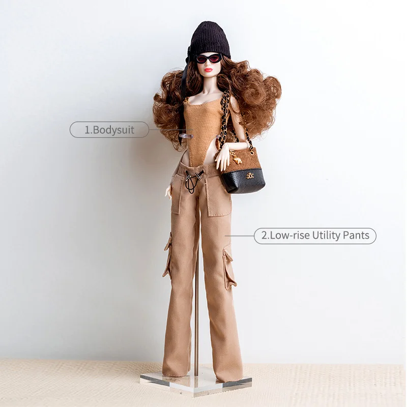 Supermodel Poppenkleertjes Pak Herfst Winter Kledingsets DIY Speelgoed 32cm Poppenhuis DIY Verkleed Speelgoed 1/6 Anime BJD Collector