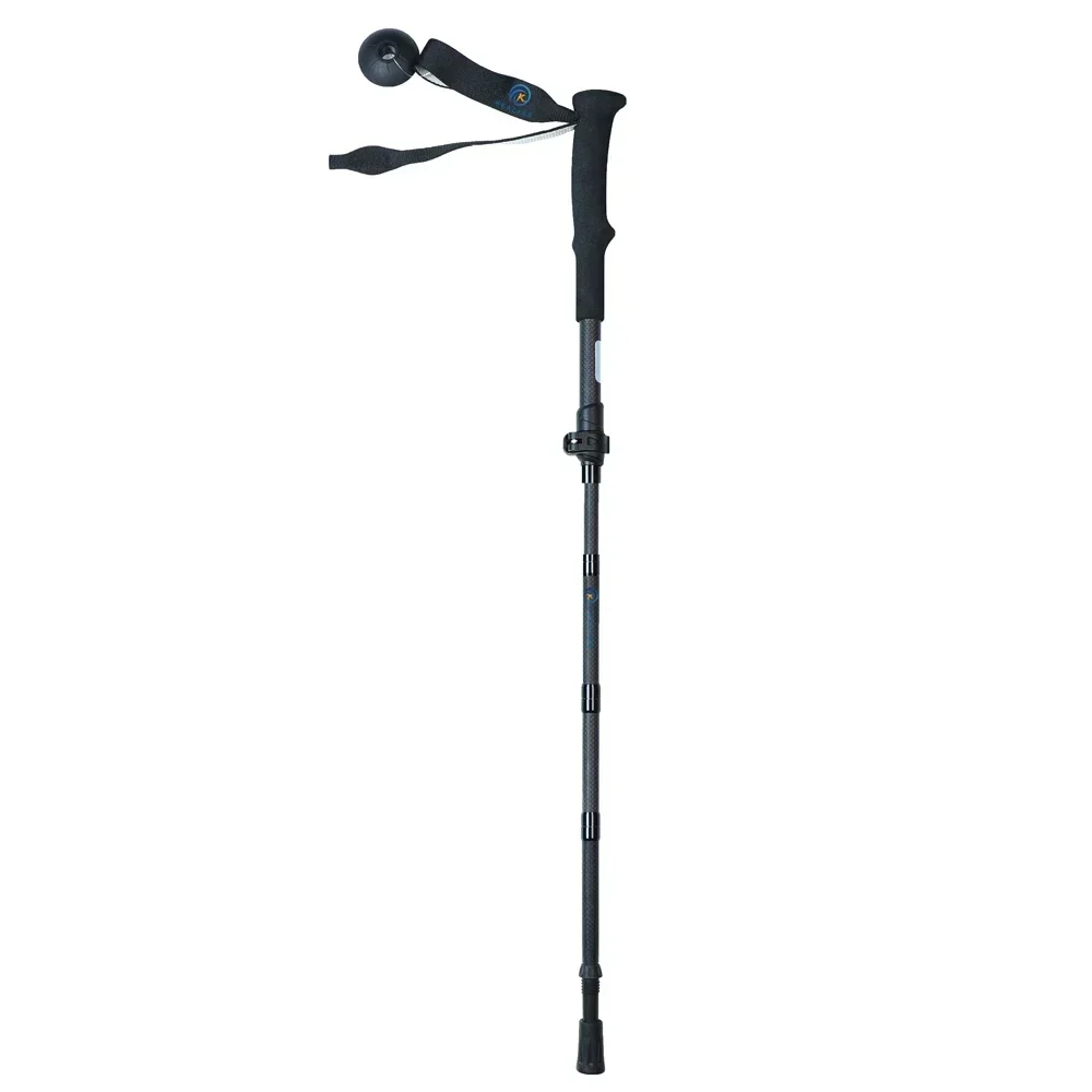 

Lightweight 5 Sections Collapsible Foldable Carbon Walking Trekking Stick