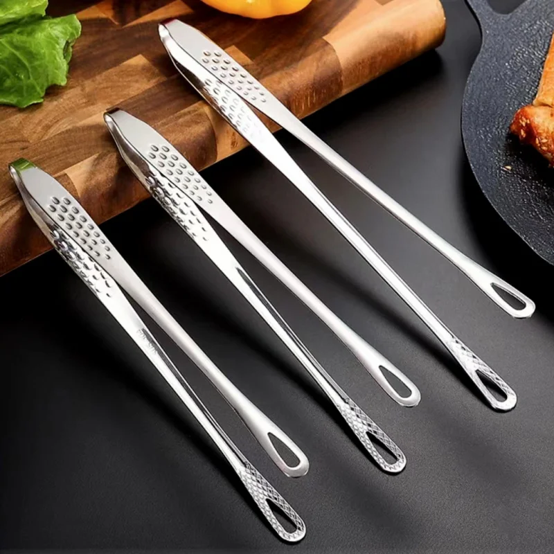

Кухонные щипцы для барбекю, щипцы для гриля, кухонные пинцеты из нержавеющей стали, щипцы для салата, мяса, еды, зажим для шведского стола, инструменты для барбекю, кухонные гаджеты