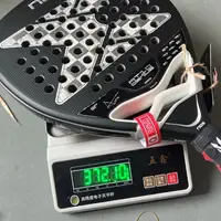 NOX Top 1 High Quality, Professional Padel Tennis Racket, Soft Face, Carbon Fiber, Lightweight, Fashionable EVA Sport Racquet 5