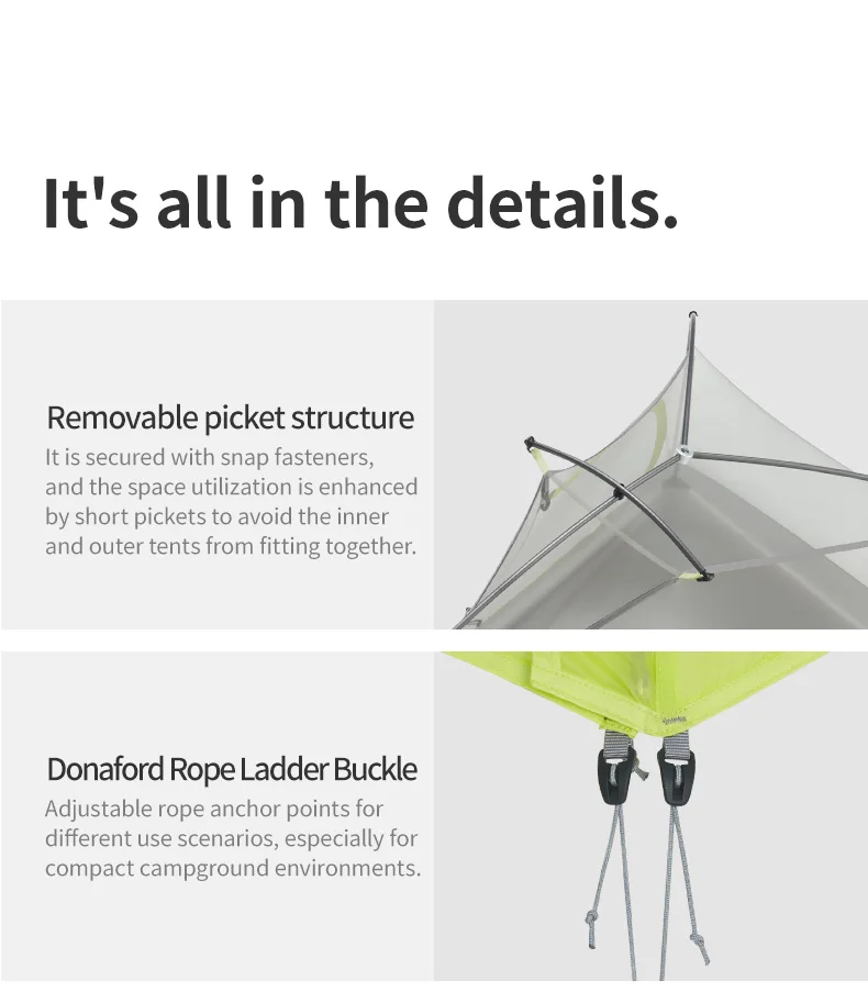 Naturehike Star Trail EXT Hiking Tent 1 2 Person Tent 10D Nylon Ultralight Camping Backpacking Trekking Waterproof Shelter Tent