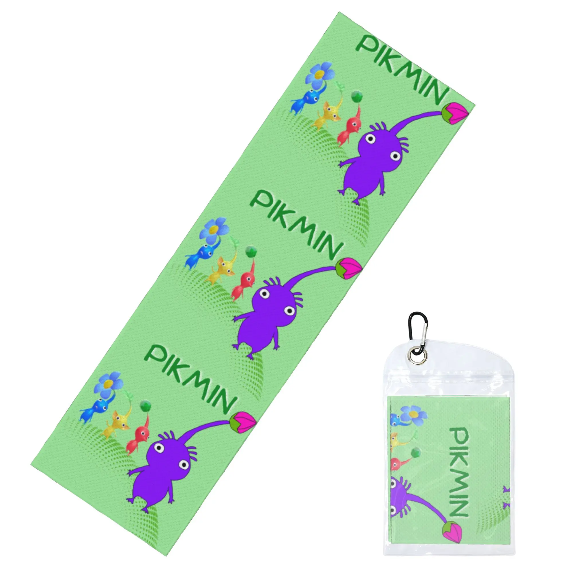 Animated Cartoon Games Pikmin Towel Quick Drying Plant Monster Super Soft  Running Towels