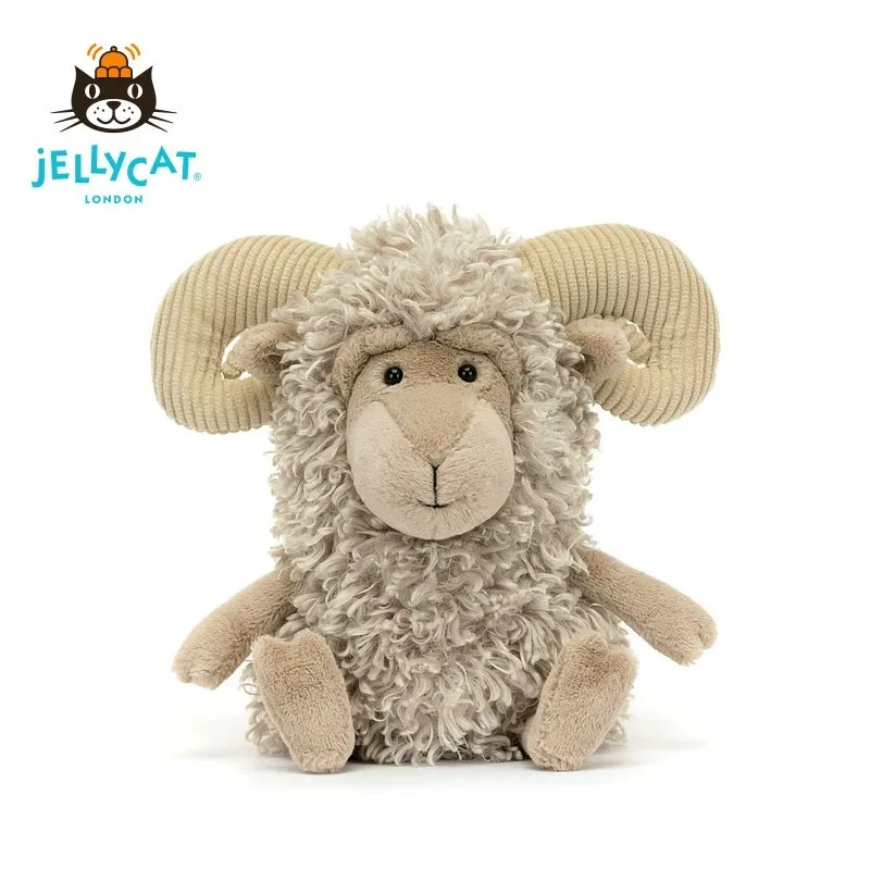 

Genuine UK Jellycat Ramsley Sheep Super Soft Cute Baby Soothing Companion Plush Toy Stuffed Doll Gift For Kids