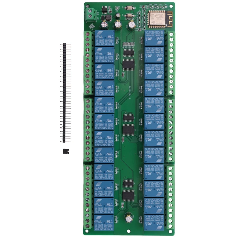 DC Power Supply ESP8266 WIFI 24 Channel 12V Relay Module ESP-12F Development Board ESP-12F Wifi Module