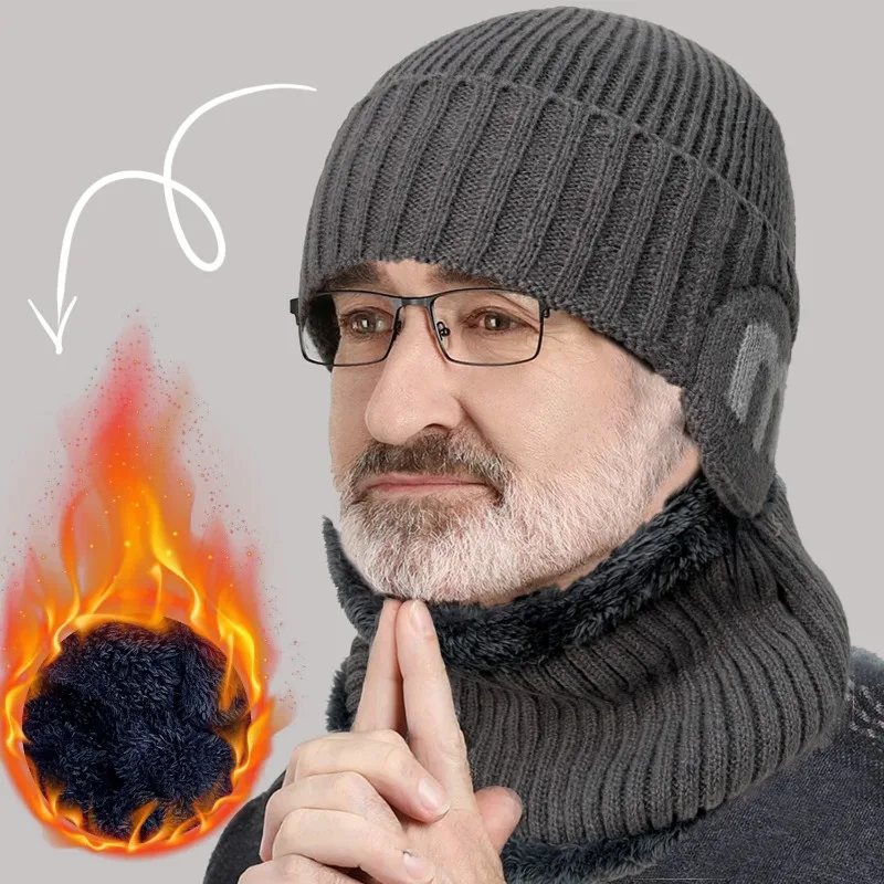 شتاء دافئ أفخم محبوك الثلوج الرجال النساء قبعة أنيقة على الموضة للجنسين جديد في الهواء الطلق Coldproof سدادات حماية الأذن قبعات صوف القبعات للنساء