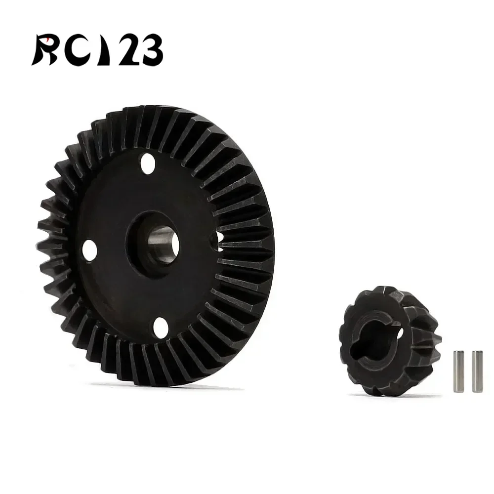 Harden Steel #101215 #101216 Black 13T 40T Differential Bevel Gear For RC HPI 1/10 WR8 3.0 Flux Ken Block Bullet ST MT Savage XS