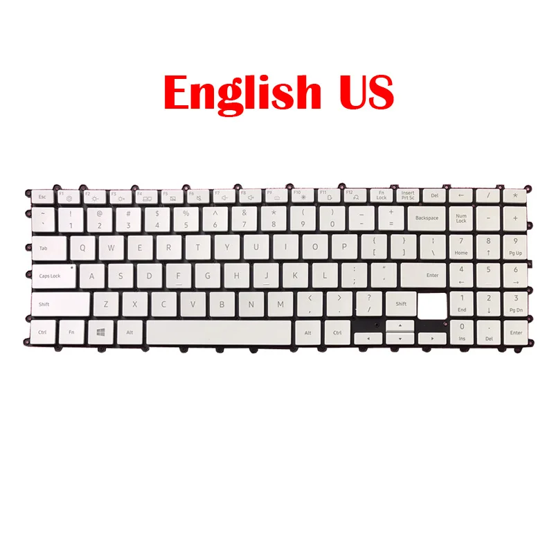 Laptop Keyboard For Samsung NP950XCJ 950XCJ English US With Backlit New