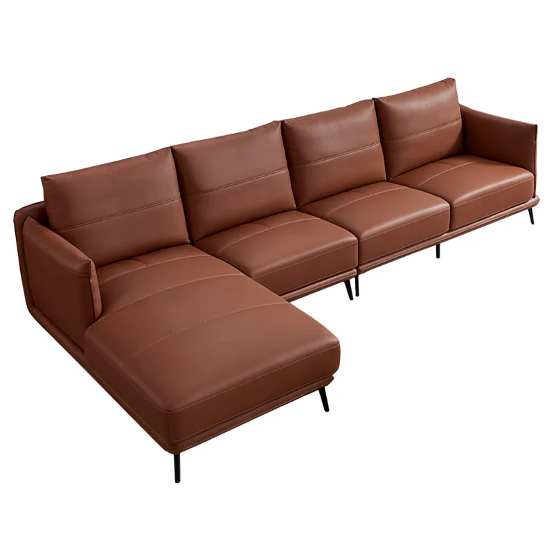 

Leather sofa living room