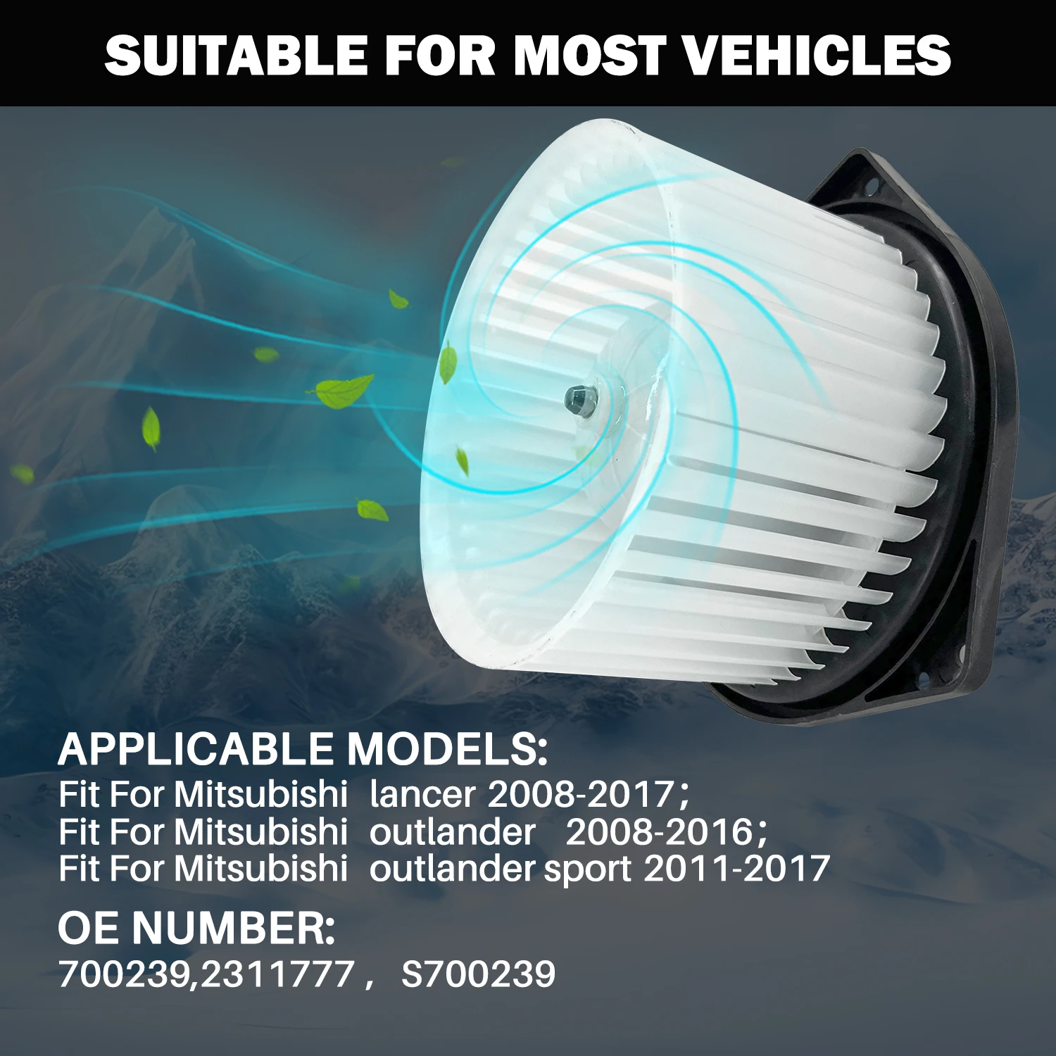 

Aspligo Кондиционер AC Нагреватель Двигатель вентилятора с клеткой вентилятора для Mitsubishi LANCER 2008-2017 OUTLANDER OUTLANDER SPORT 2011-2017