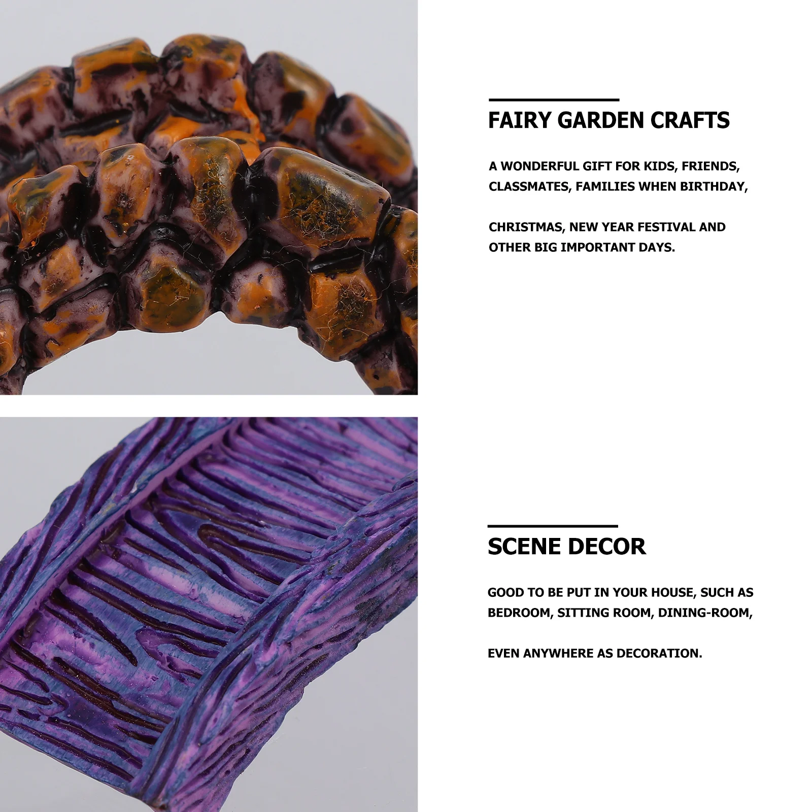 

8 шт., микропейзаж, декор, смоляные пейзажи, мини-украшения, стиль, украшение для дома и сада, аксессуары для сказочного сада