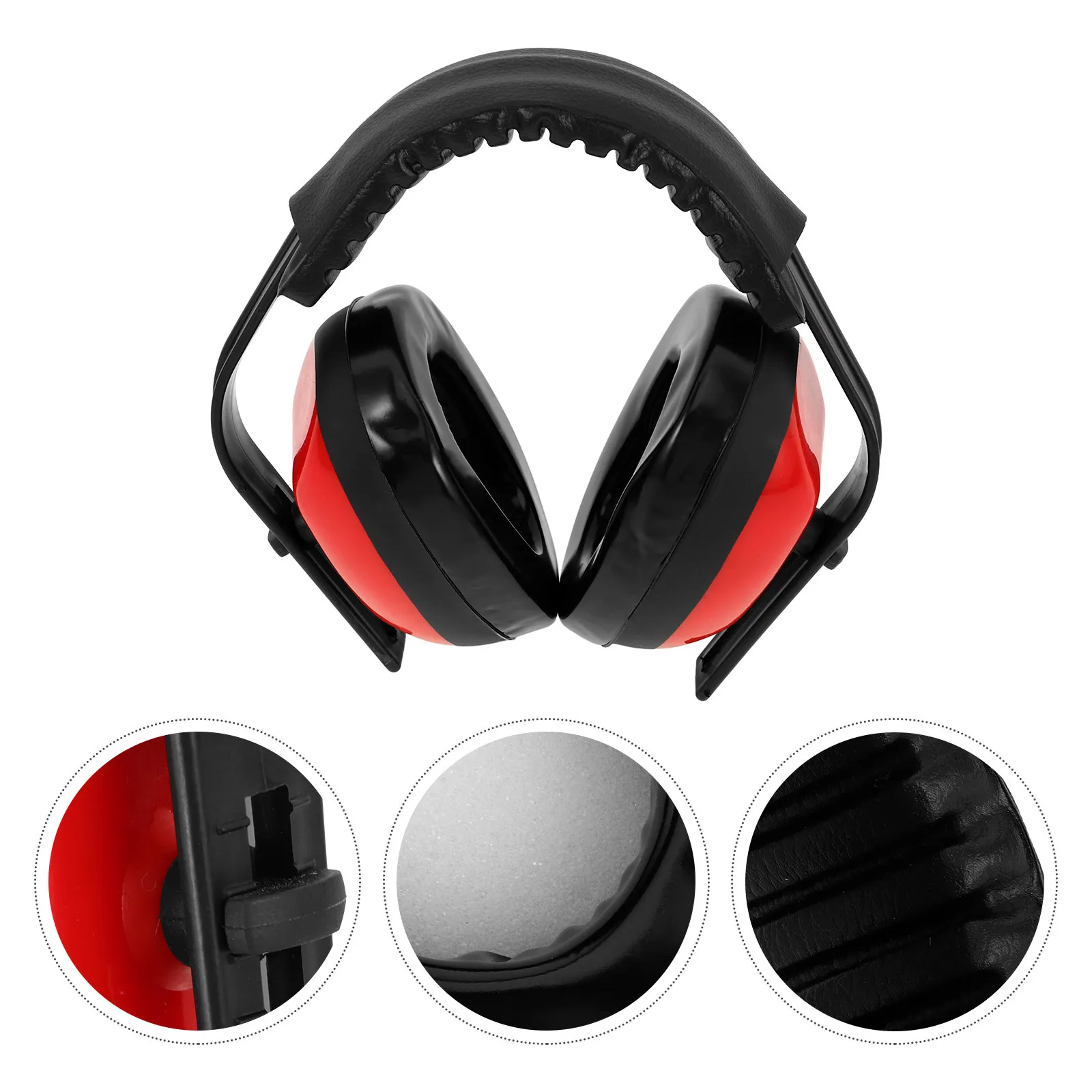 

1 Pair Canceling Muffs For Kids Adults Adjustable Sound Blocking Hearing Protection Noise Reduction Safety Earmuff Professional