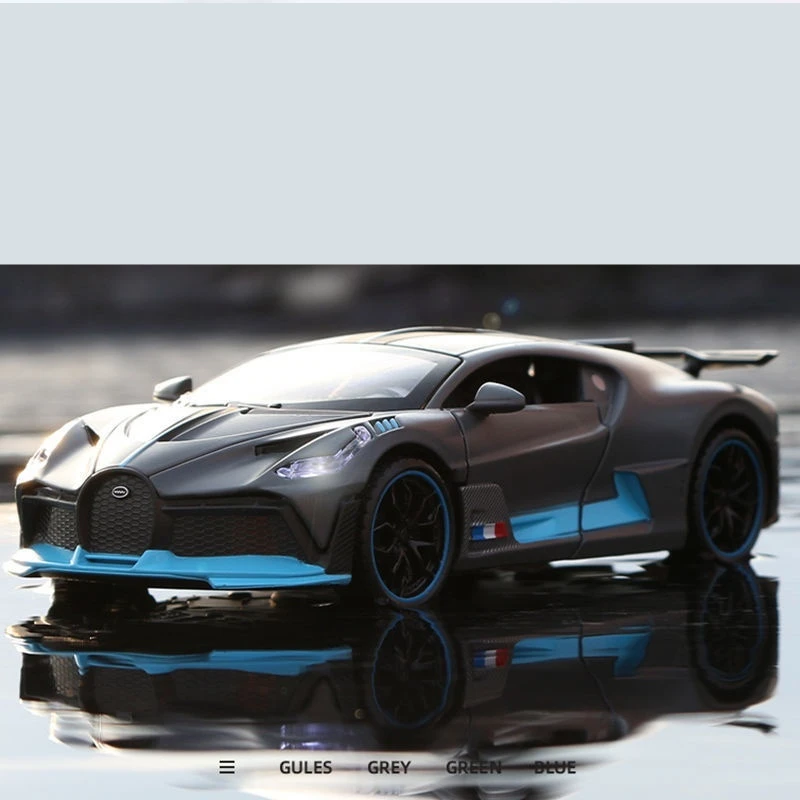 1:32 Lega di Metallo Giocattolo Sina Modello di Auto Da Corsa Ornamento Auto Giocattolo Modello di Auto In Miniatura Con Led Collezione Luce Giocattolo Ragazzo Regali Per Bambini