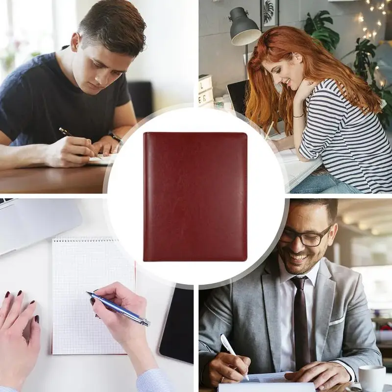 Important Document Organizer Binder Multipurpose Business Binder A4 Document Binder Folio Portable File Storage Folder Card