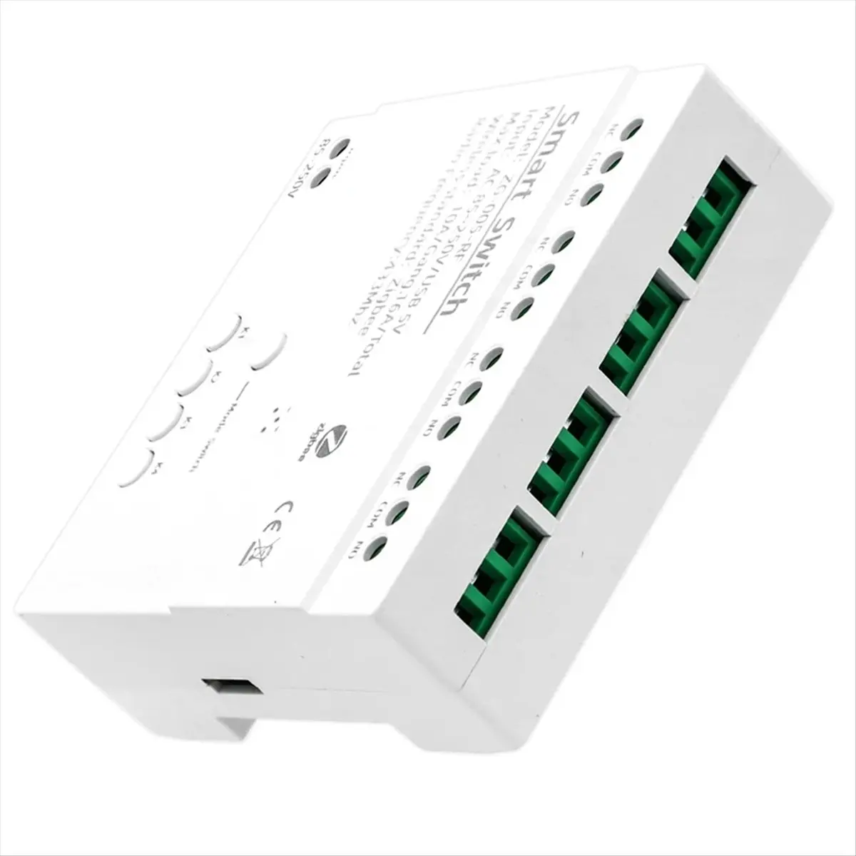 ABZT 4 Channels Tuya ZigBee Smart Switch Module RF433 Smart Home Automation DIY Breaker Wireless Relay Voice Control
