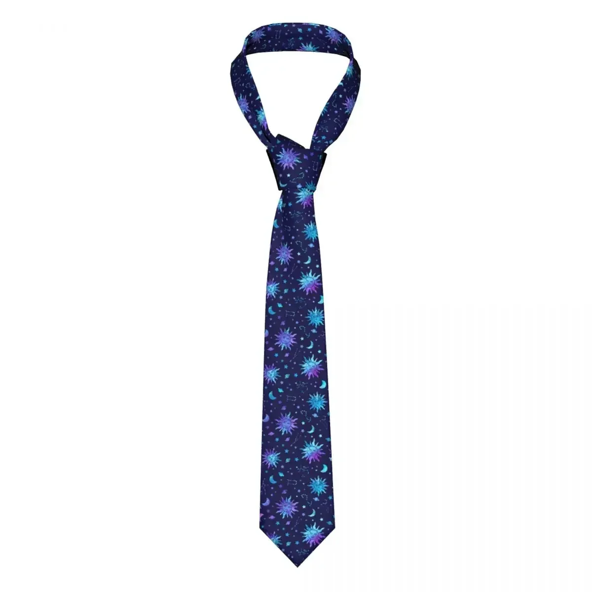 Formal Skinny Neckties Classic Men's Space Galaxy  Wedding Tie Gentleman Narrow