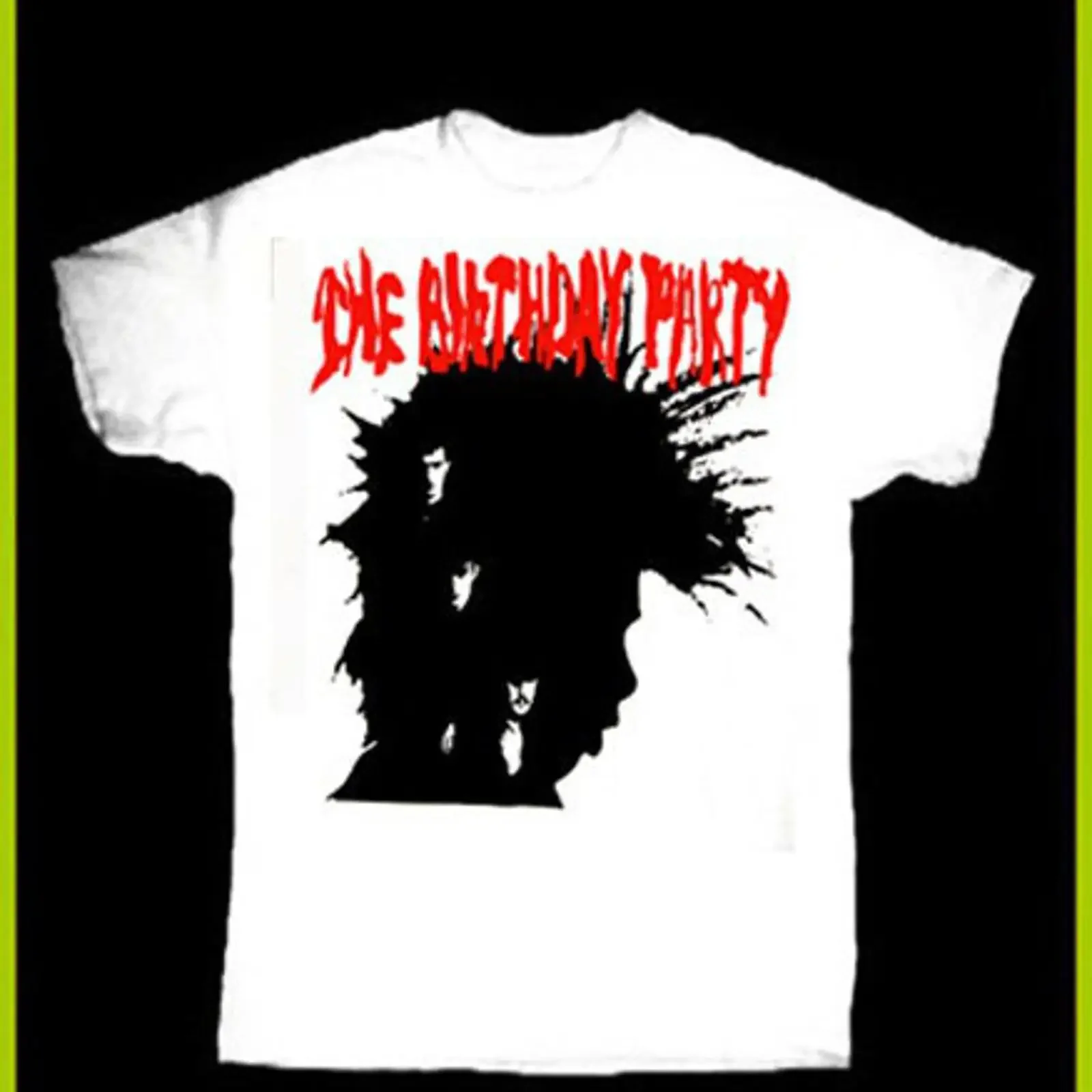 The BIRTHDAY PARTY T Shirt 70s Australia Punk Noise Classic Nick Cave Rowland S Howard Goth Glam avant garde new wave vintage