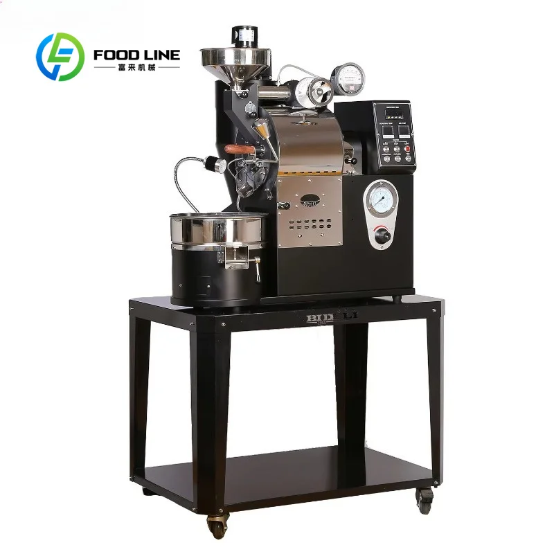 Electric Coffee Roaster 1kg 3kg 5kg Mini Sample Roaster Home Commercial Dual Purpose FL Customized Wholesale view 2