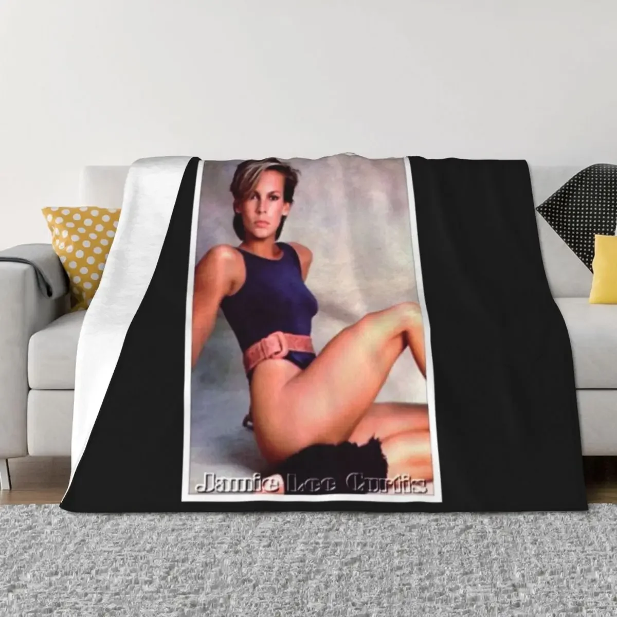 جيمي لي كورتيس رمي بطانية الأربعاء أرائك زخرفية للشعر بطانيات رقيقة #2