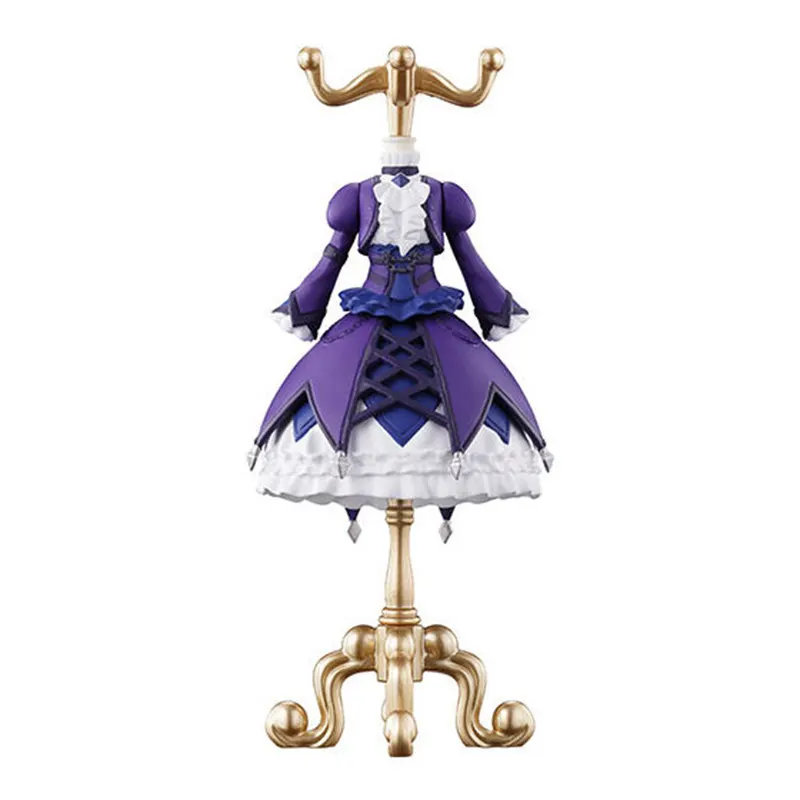 Bandai Aikatsu Capsule Torso Dress Hanger Rack Ichigo Hoshimiya Yurika Todo Mizuki Kanzaki 12cm Desktop Collectible Decor Toy view 6