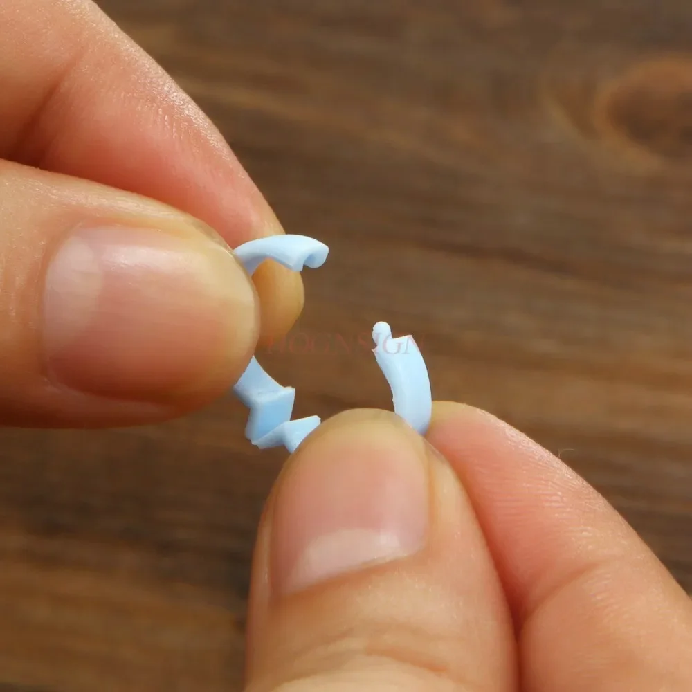 10pcs Colorful plastic loose leaf notebook binding ring, buckle ring, photo album binding ring, notebook binding ring