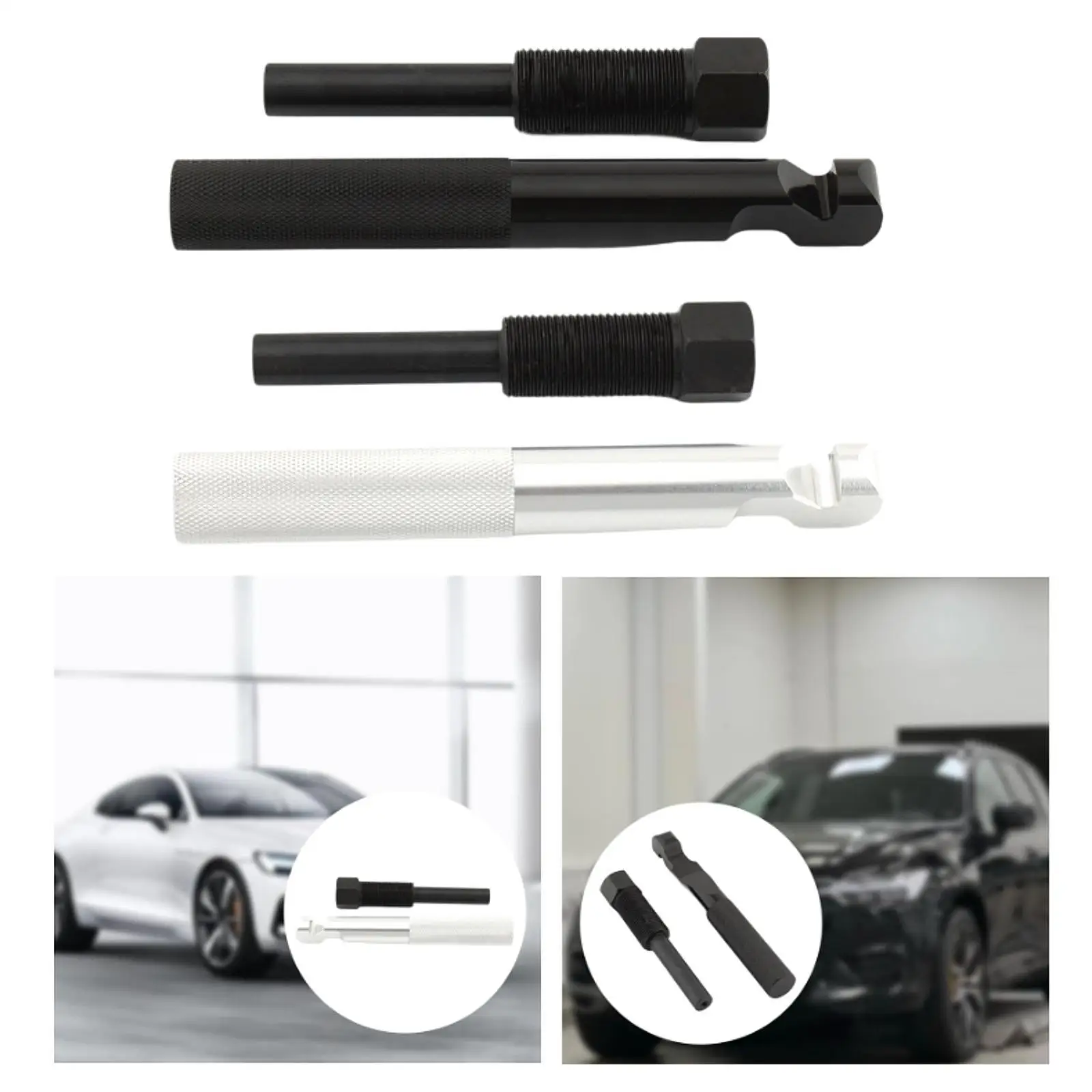 Secondary Drive Clutch Puller Tool Clutch Removal Tool PP3077 Steel Secondary Clutch Extractor Sturdy Repair Parts Black