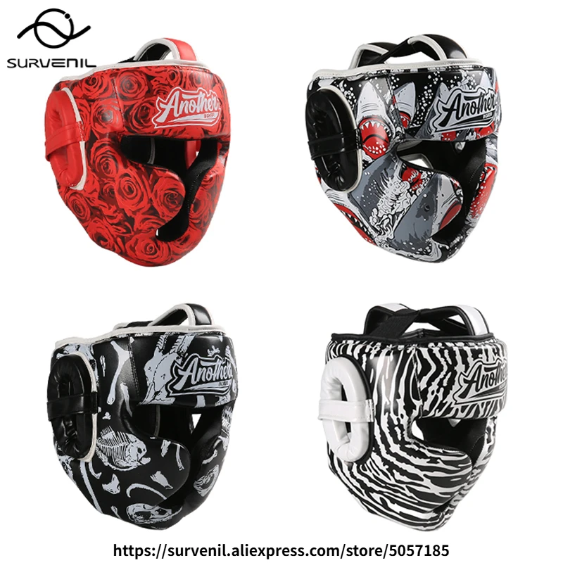 Boxing Headgear Training Sparring Safety Head Guard for MMA Kickboxing Trainees Muay Thai Adult Men Women Youth Protector Helmet