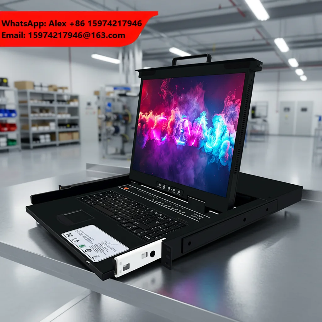 Network Switch Rack Mount 1U - 원격 접속 기능을 갖춘 KVM 스위치,