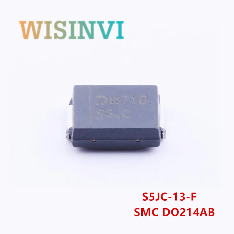 50PCS S5DC-13-F  S5DC 5A 200V ＆ S5GC-13-F  S5GC 5A 400V ＆  S5JC-13-F  S5JC 5A 600V ＆ S5MC-13-F S5MC 5A 1000V  SMC/DO-214AB