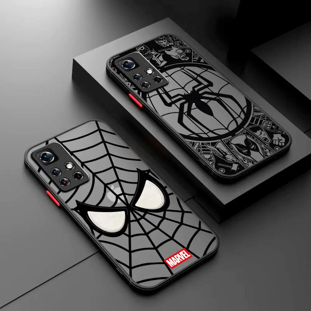 

Spiders Men Super Hero Marvels Case For Samsung A73 A72 A71 A53 A52 A51 A42 A33 A32 A31 A30 A23 A22 A14 A13 A12 4G 5G Matte Capa