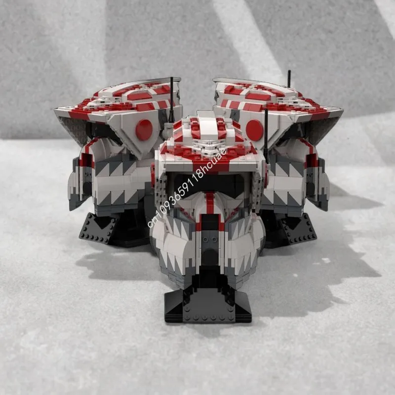 

826 шт., боевой шлем со звездой, клон, Сергей гон, Moc, строительные блоки, развивающая игрушка, улучшающая детскую творчество, подарок на день рождения, Рождество