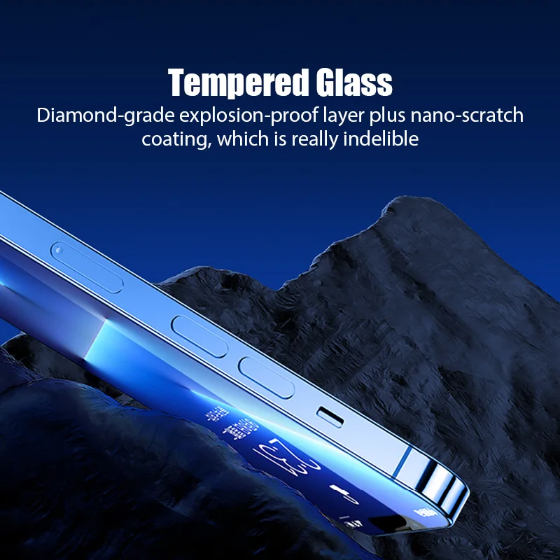 4PCS Protective Glass for iPhone 17 16 15 14 13 12 11 Pro Max 13 12 Mini Screen Protector For iPhone 17 Air 16e 15 14 Plus Glass view 5