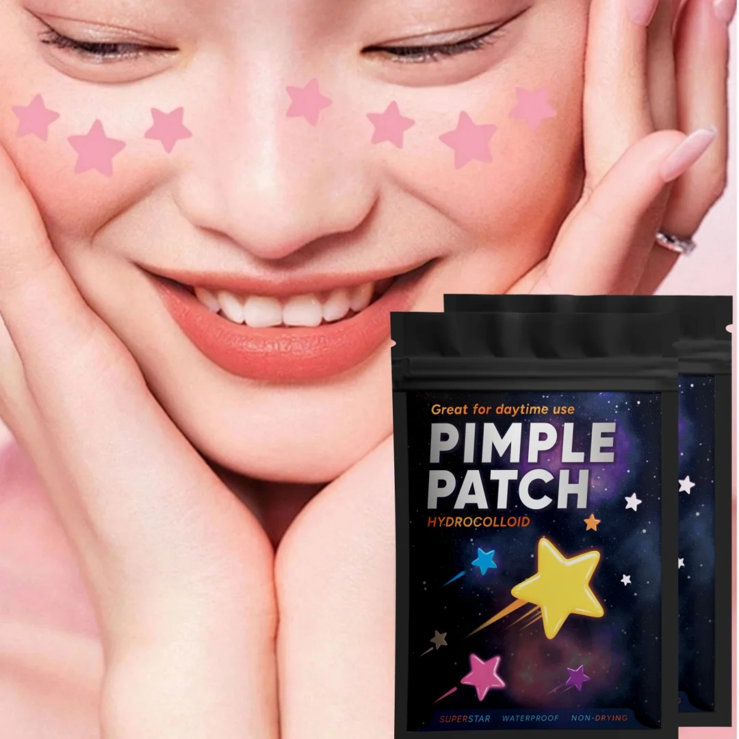 280 Stück Hydrokolloid-Akne-Pflaster, runde Akne-Pflaster, sternförmige Akne-Pflaster, Geburtstagsgeschenke, Valentinstagsgeschenke