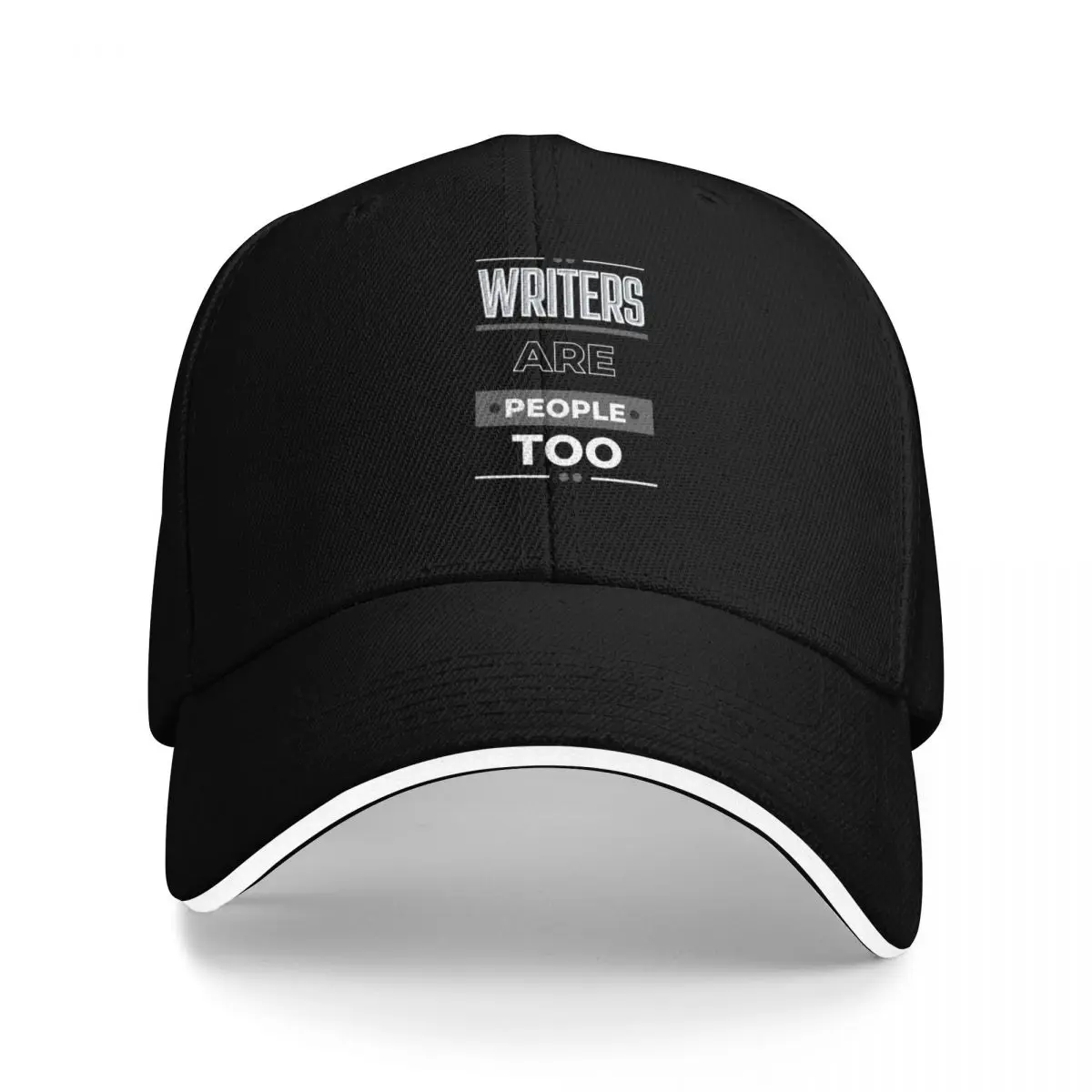 

writers are people too Baseball Cap Horse Hat Anime Hat Beach Women's Hats For The Sun Men's