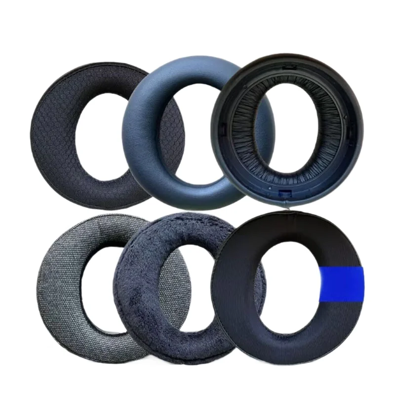Premium Ear Pads for Sony PS5 Pulse Elite Headphones High Density Foam Noise Isolation Soft Breathable Earmuff Replacement