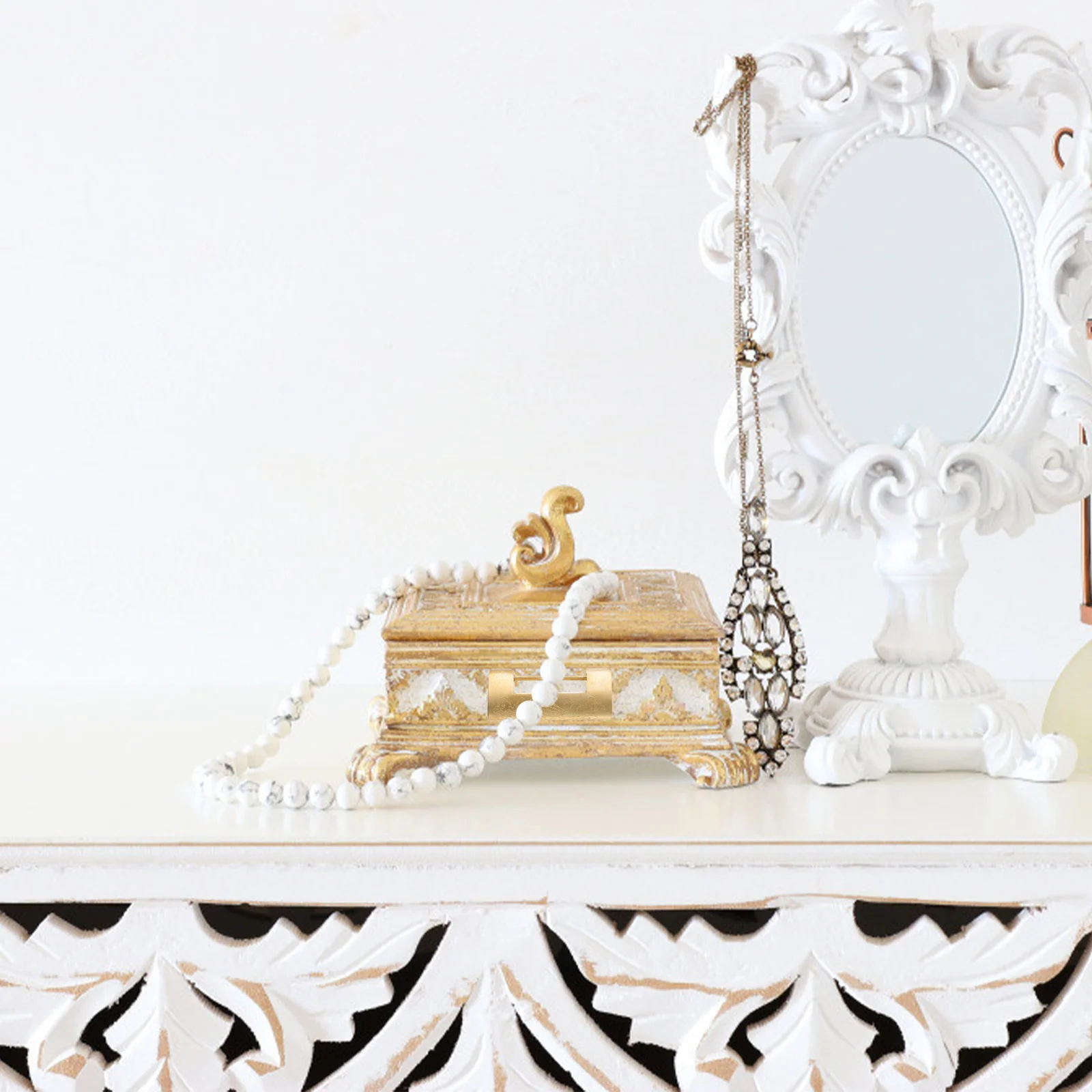 1 مجموعة الصينية الرجعية قفل صندوق مجوهرات نحاسي صغير قفل دائم قوي مرتبطا مزلاج لصناديق خمر صغيرة