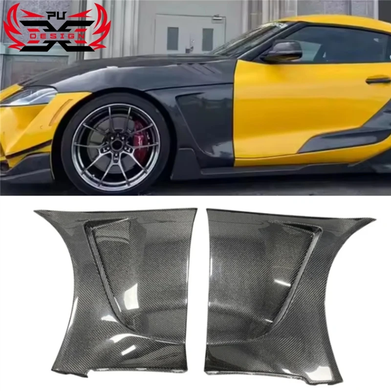 Sayber Style Carbon Fiber Side Fender For Toyota Gr Supra A90 A91 Mkv Fenders Front Fender Car Accessories Car Modification