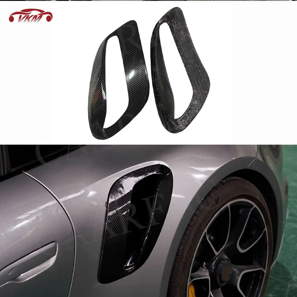 

Dry Carbon Fiber Rear Side Fender for Porsche 911 992 2019-2022 Body Kits FRP Air Intake Cover Side Vents Trim Air Vent Cover