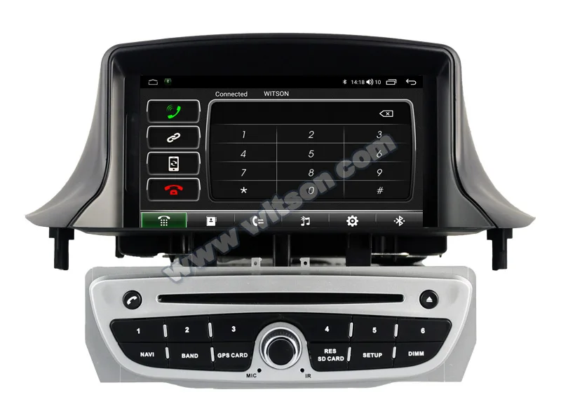 WITSON Android 14 Car Radio for RENAULT Megane 3 Fluence 2009-2011 Carplay GPS Navi Vehilcle Stereo Multimedia