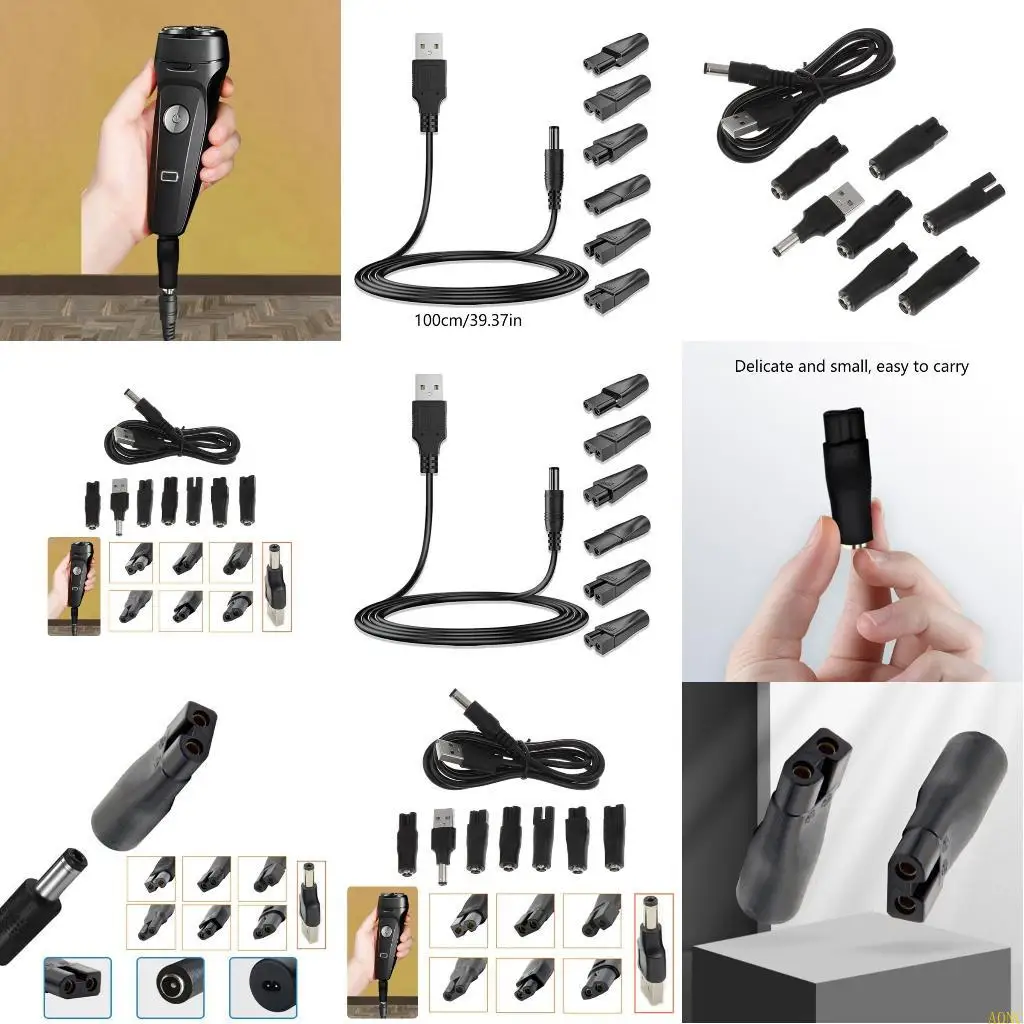 

A0NC USB -адаптер зарядного устройства для зарядного устройства наборов для электрического инструмента для груминга и настольной