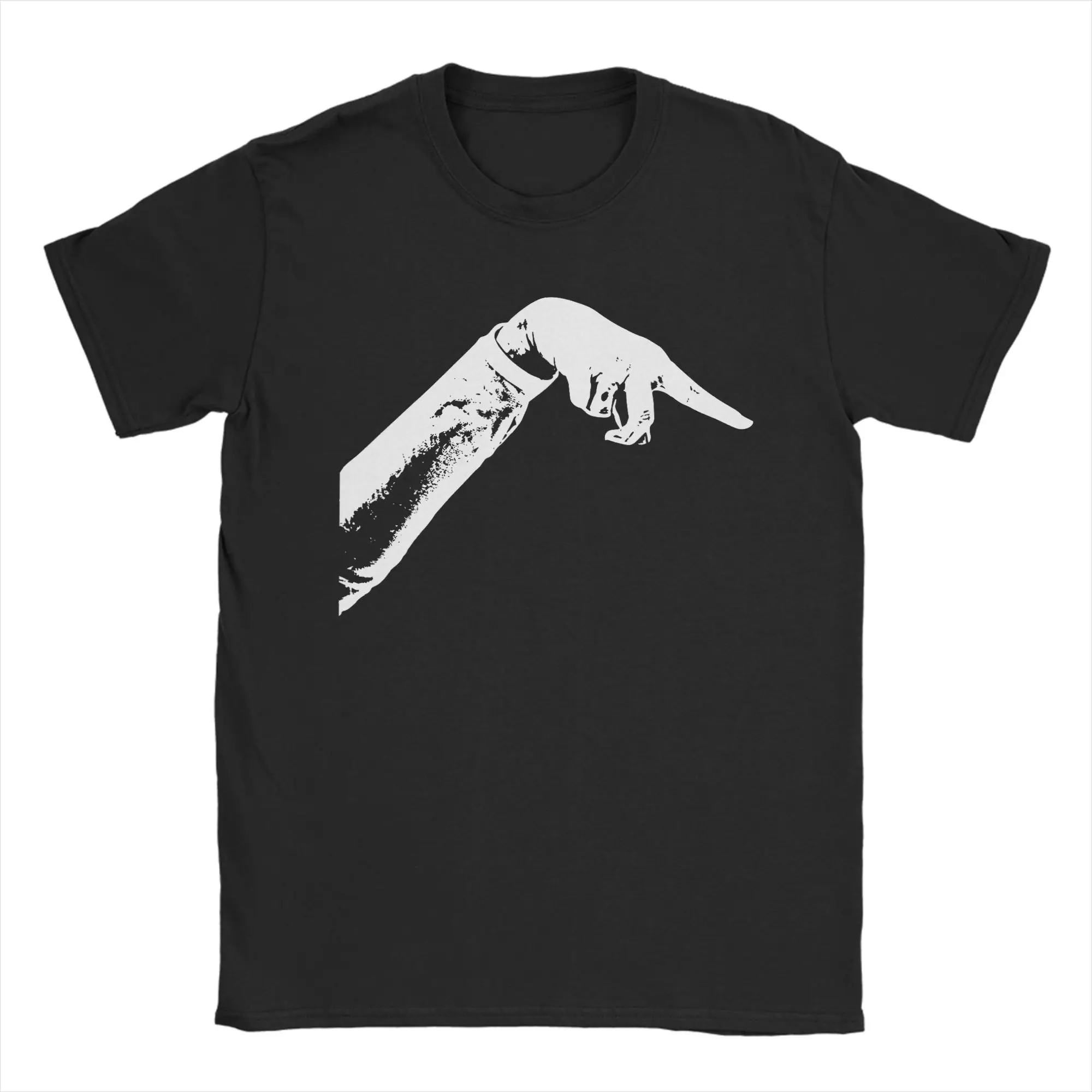 Men Pointing Mem T Shirt  100% Cotton Tops Funny Short Sleeve Crewneck Tees Printed T-Shirts