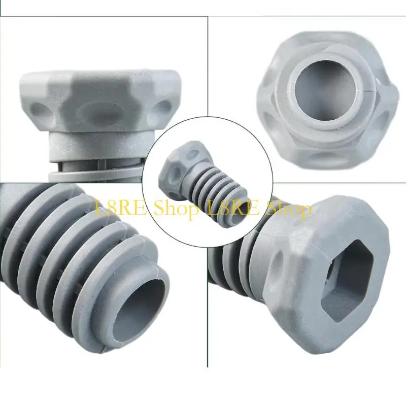 L8RE 4Pcs Dryer Stacking Kits Bottom Leveler Feet Adjustable Feet Plastic Leveling Legs Dryer Machine Accessories Easy to Use