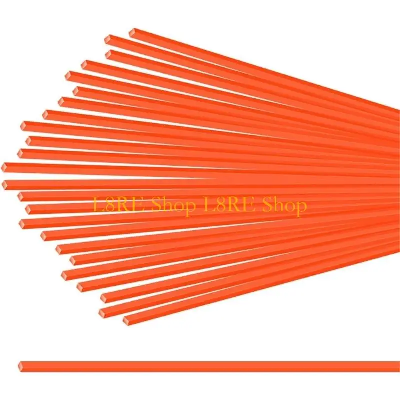 L8RE 25Pcs 490-040-C035 Pre Cut Trimmer Line Nylon Replacement String Enduring