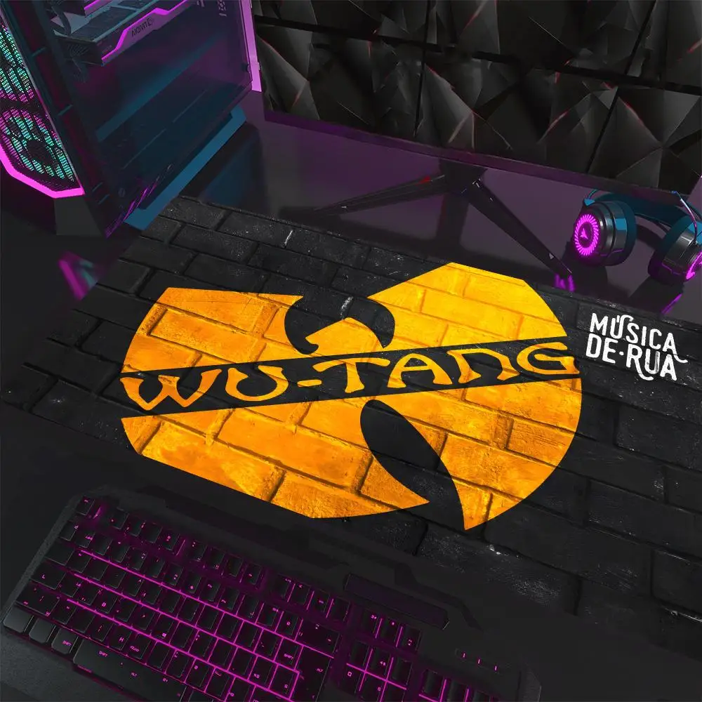 New! Popular rap W-Wu-Tangs Clans  Mouse Pad E-Sports Game Rubber Mouse Pad CSGO Computer Keyboard Desk Pad FPS Chicken Exclusiv