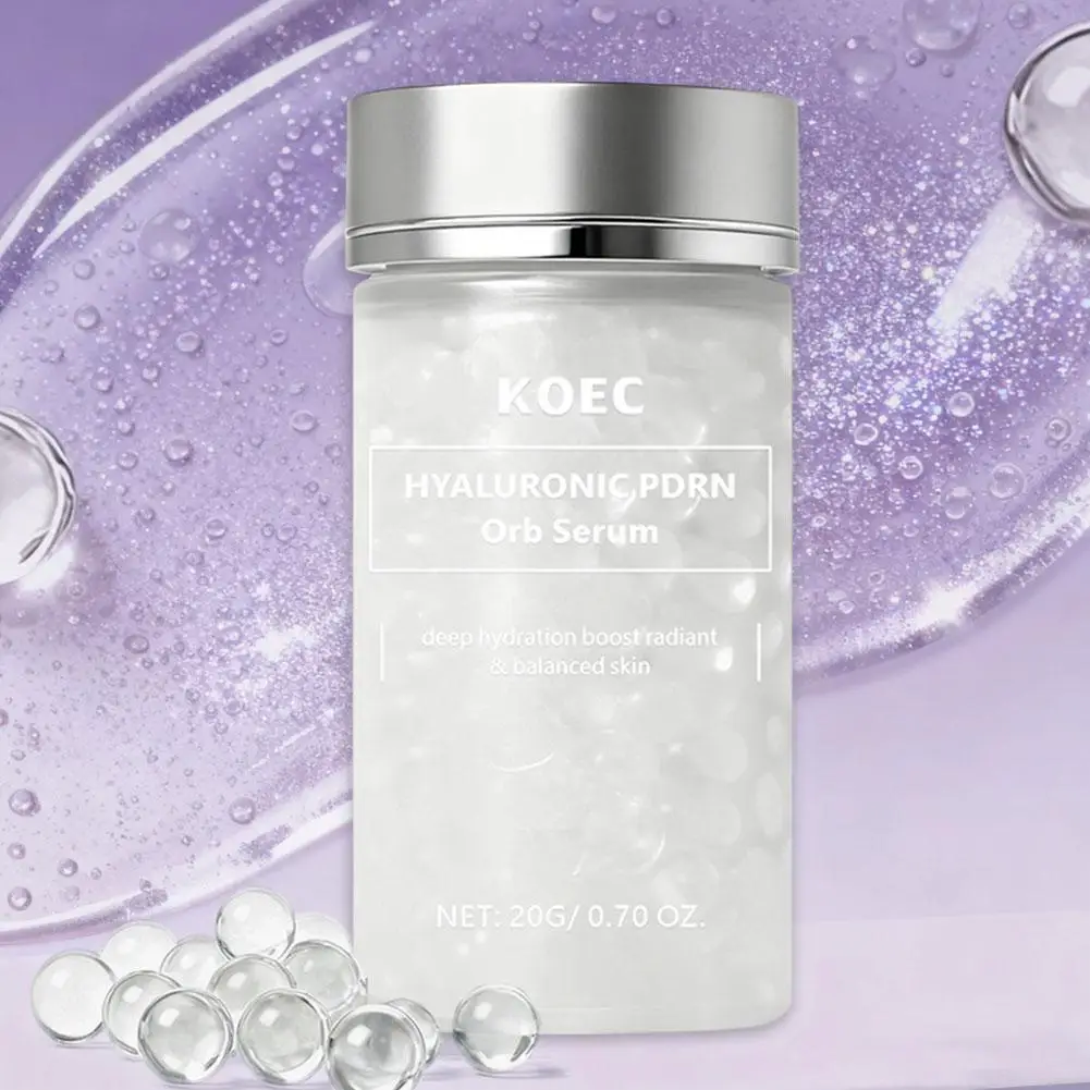 

KOEC Spherical Particle Essence 20 мл: Эссенция для лица с гиалуроновой кислотой и PDRN из частиц лосося, быстро впитывающаяся, для интенсивного увлажнения