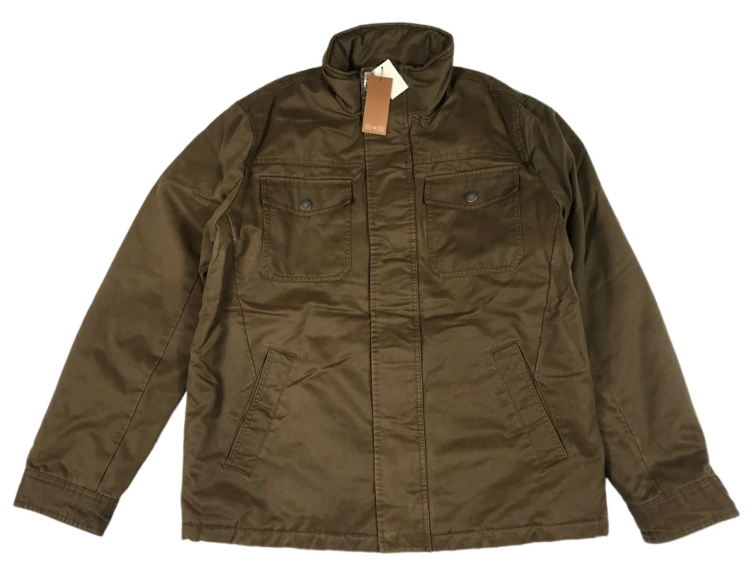 

Ретро американский холст, масляный воск, мужской джет с несколькими карманами, хлопковая вставка, молодежный тренд, осенний сезон, верхняя одежда на молнии