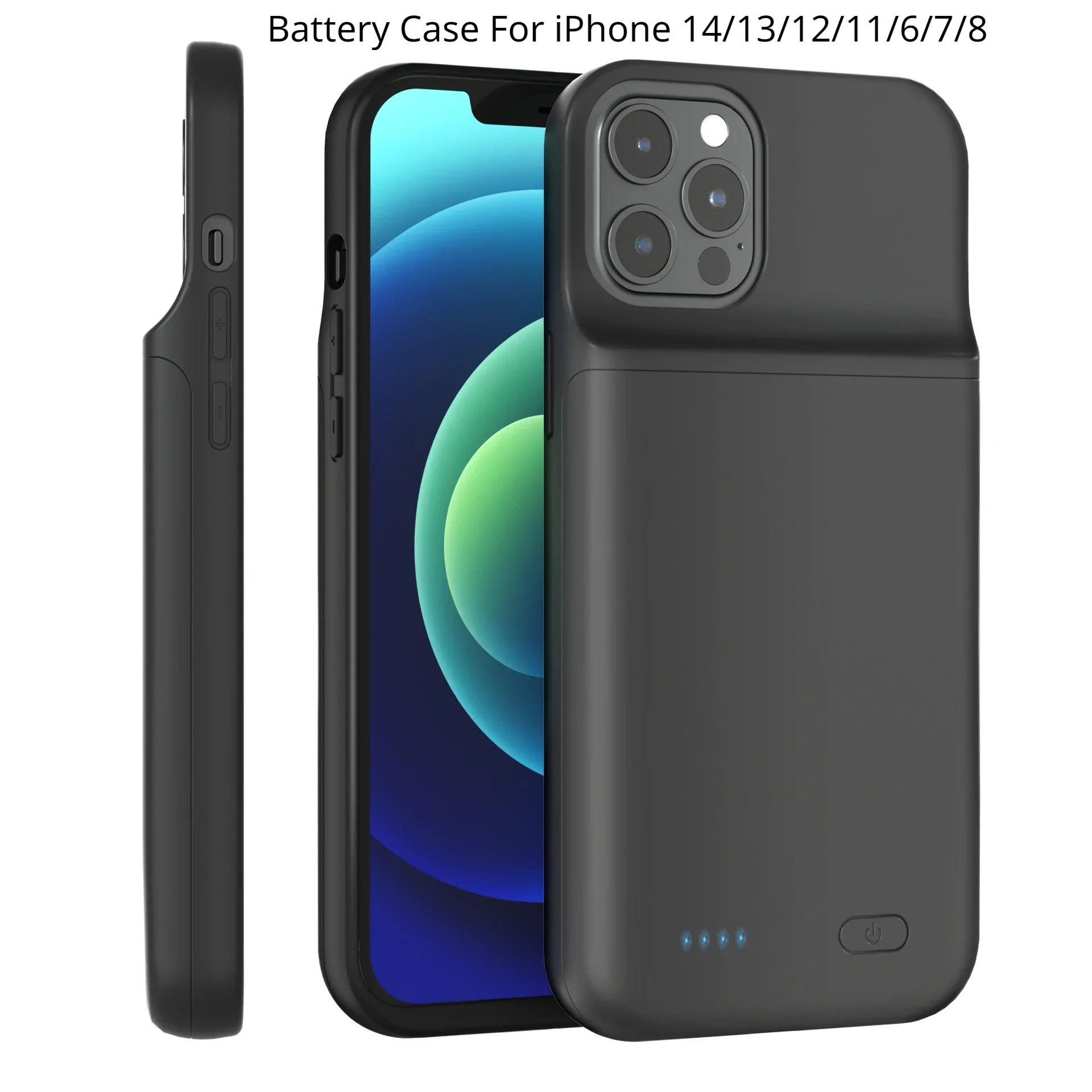 for iPhone 11 12 13 14 Pro Max XS Max XR 6 7 8 Plus SE 5S 13 Mini Battery Charger Case Portable Power Bank Charging Cover Capa - AliExpress 202192403 for iPhone 11 12 13 14 Pro Max XS Max XR 6 7 8 Plus SE 5S 13 Mini Battery Charger Case Portable Power Bank Charging Cover Capa - AliExpress 202192403