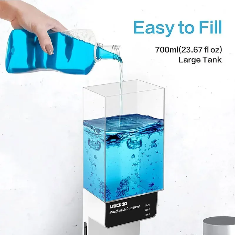 New Intelligent Induction Mouthwash Machine Tooth Washing Anti-Halitosis Fresh Breath Wall-Mounted Electric Liquid Dispenser